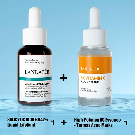 Acne & Scar Correction Protocol | 2% Salicylic Acid + High-Strength VC